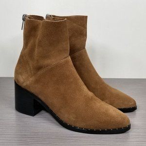 Treasure & Bond Farrah Studded Bootie, Cognac, 7 M